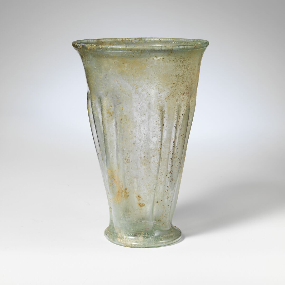 Glass beaker, Glass, Roman 