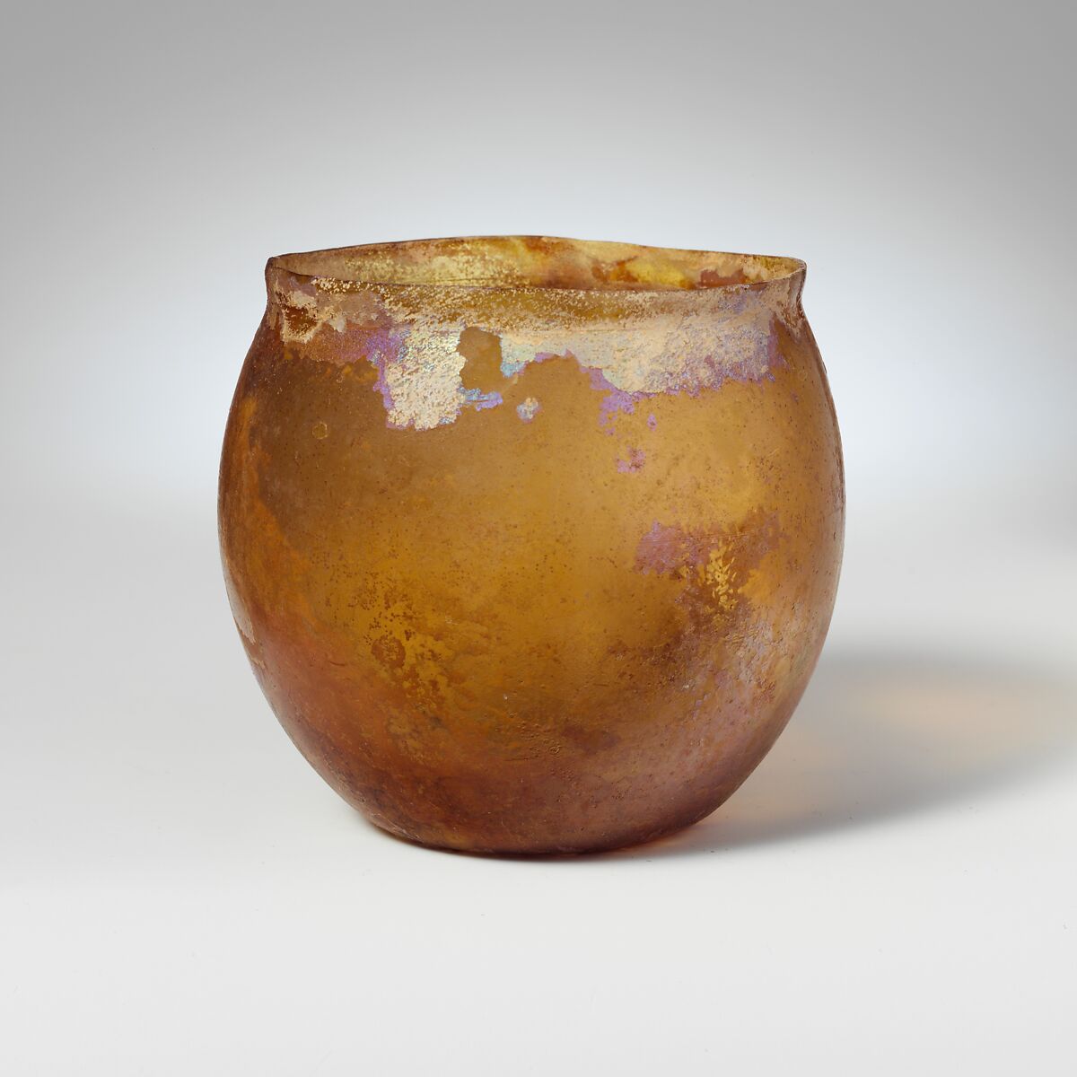 Glass cup, Glass, Roman 