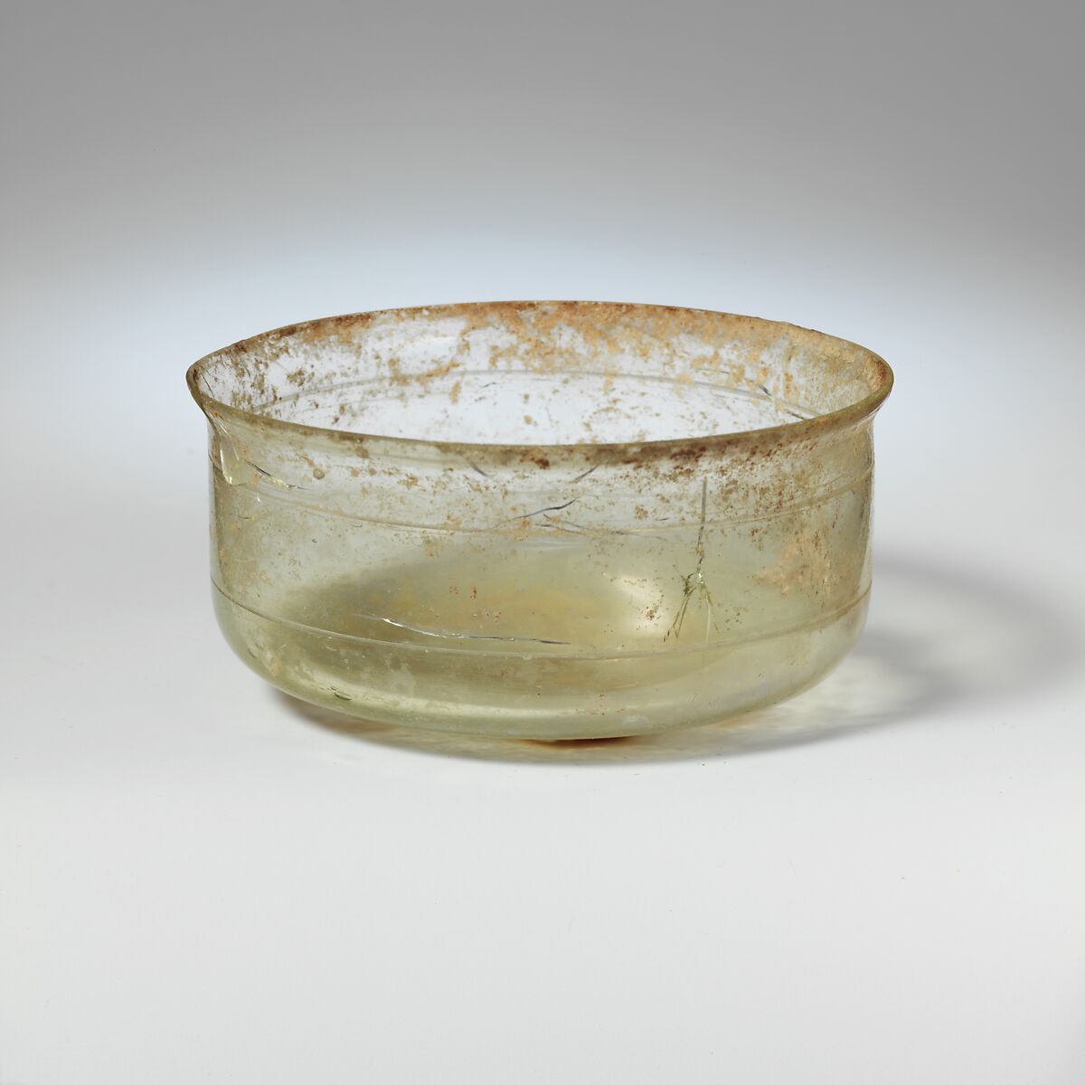 Glass bowl, Glass, Roman 