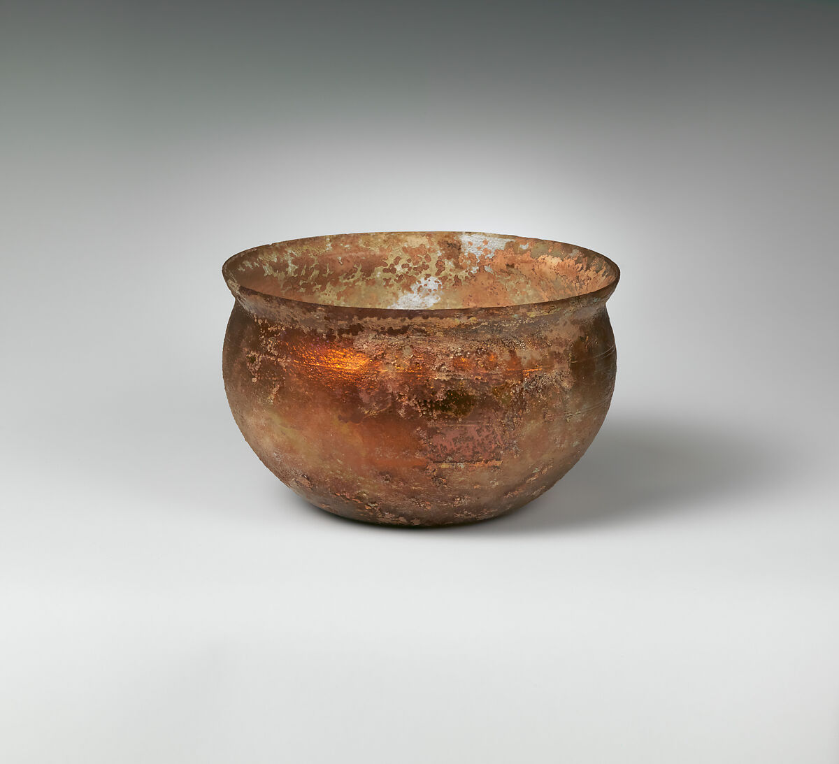 Glass bowl, Glass, Roman