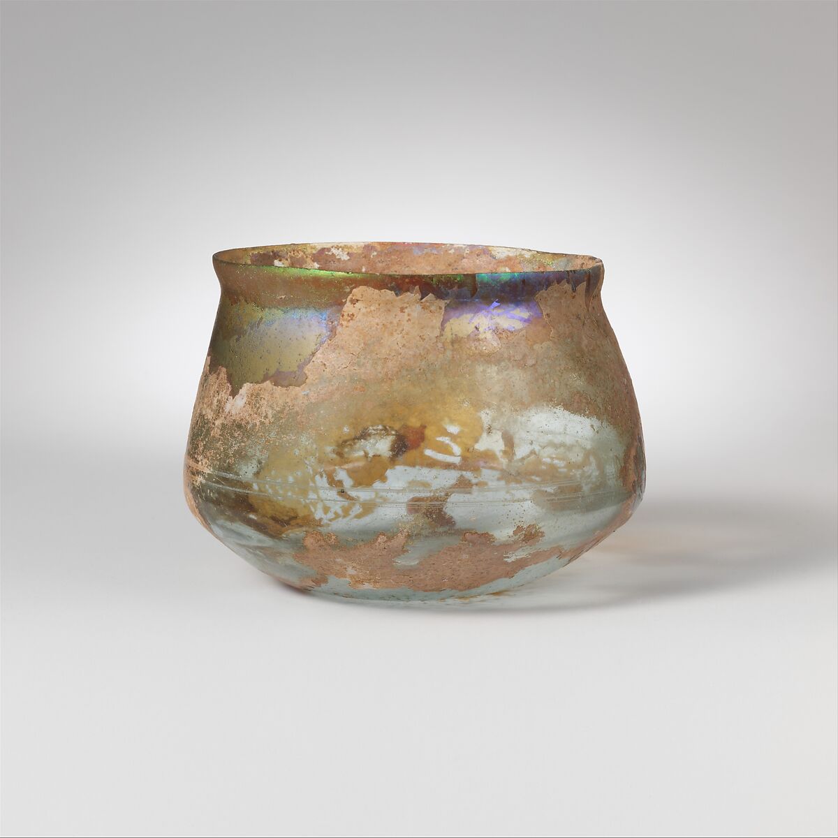 Glass cup, Roman, Early Imperial, Julio-Claudian