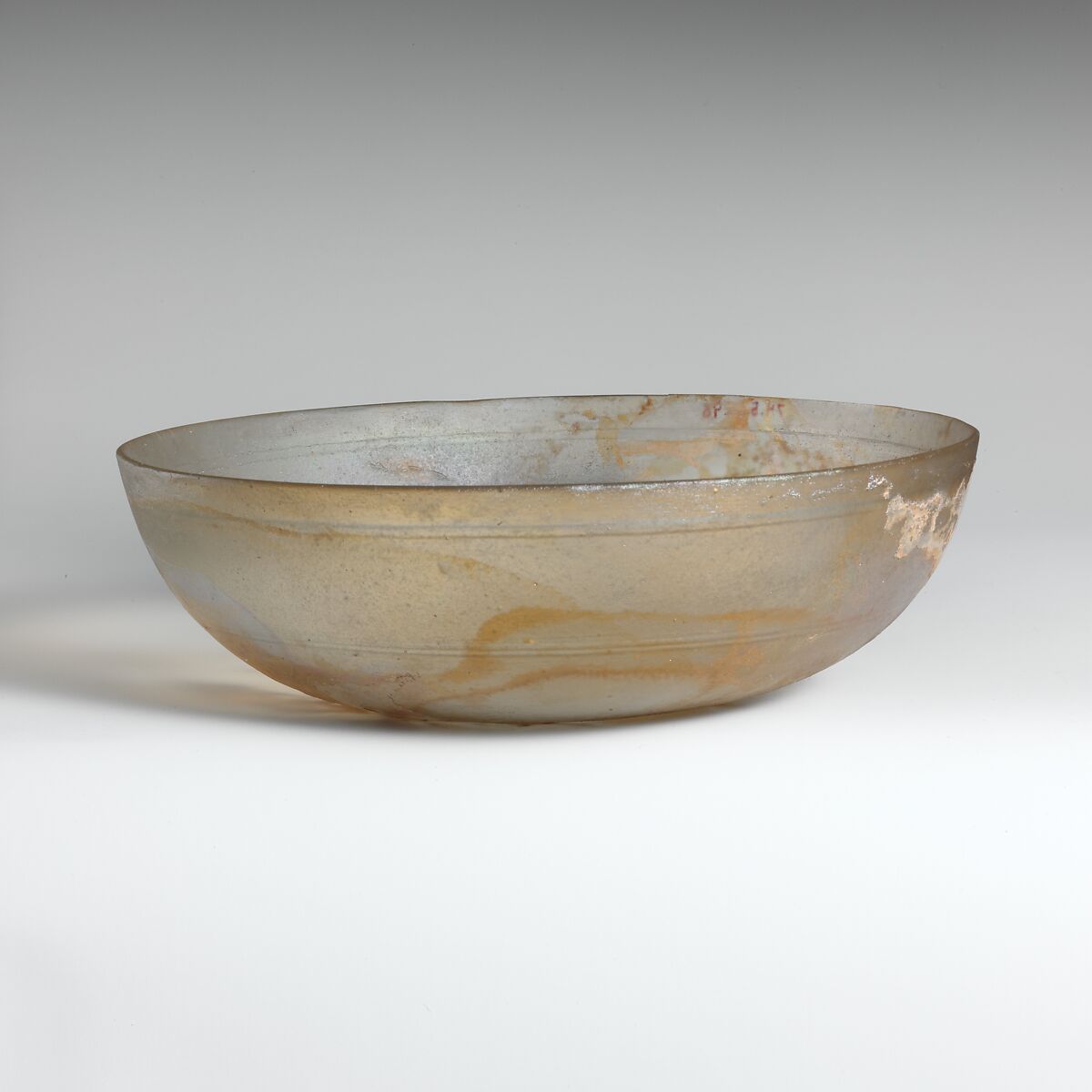 Glass bowl, Glass, Roman