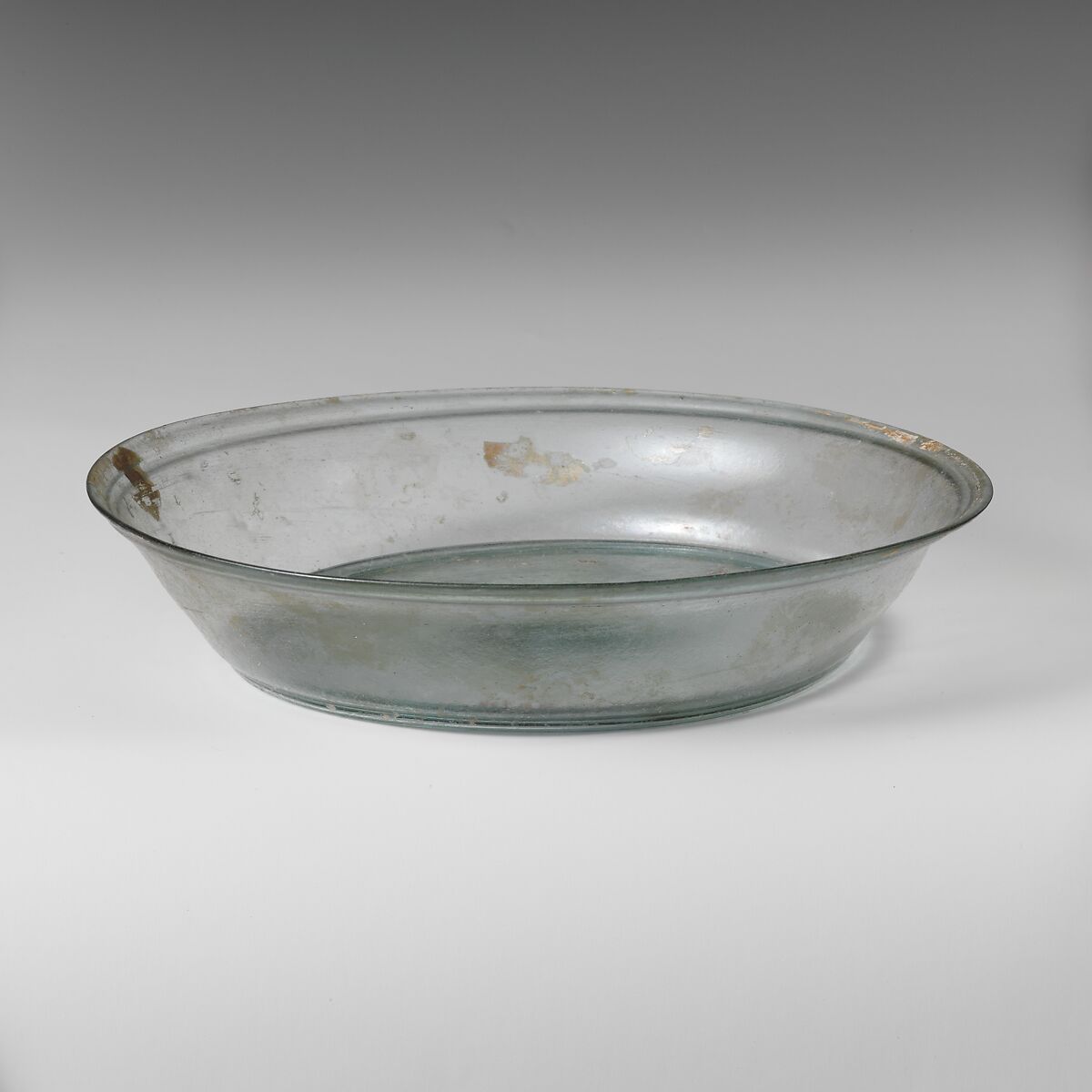 Glass dish, Glass, Roman, Cypriot 