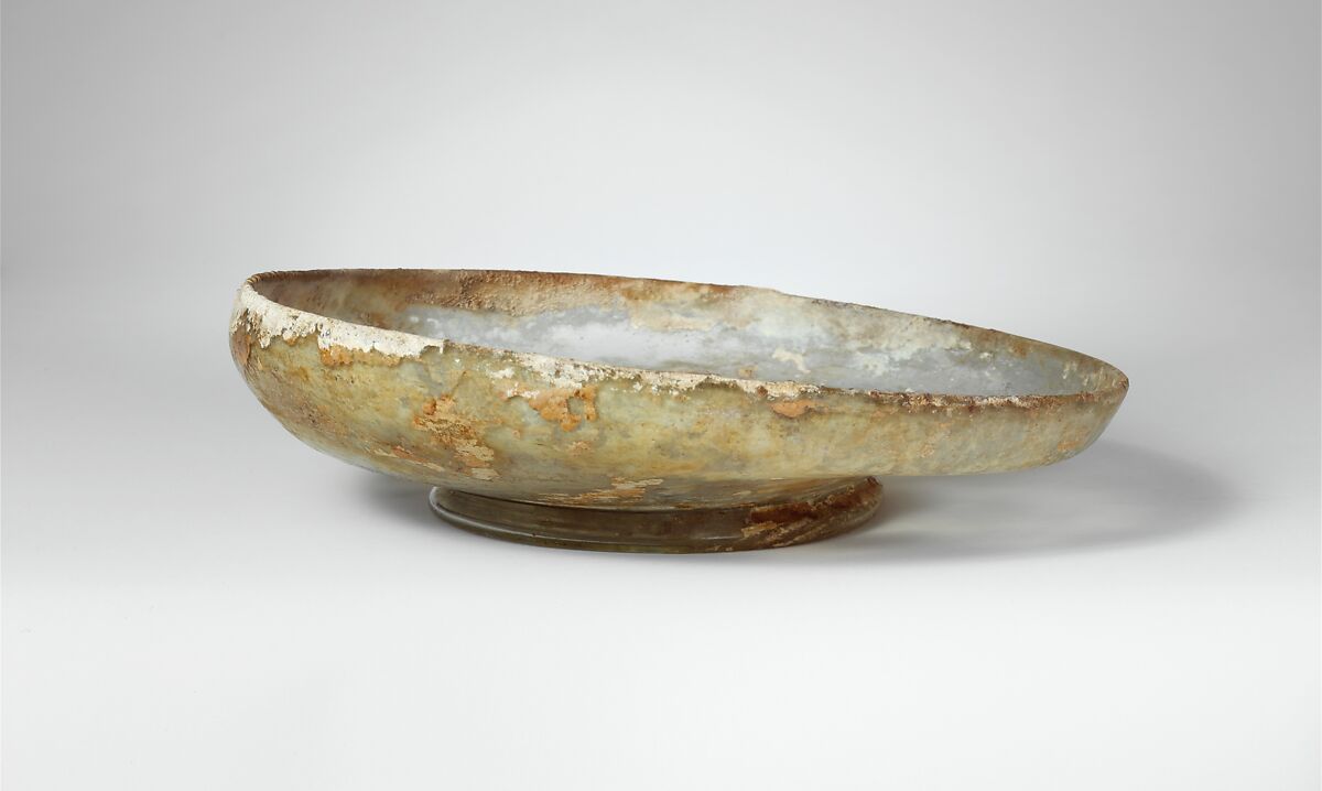 Glass dish, Glass, Roman 