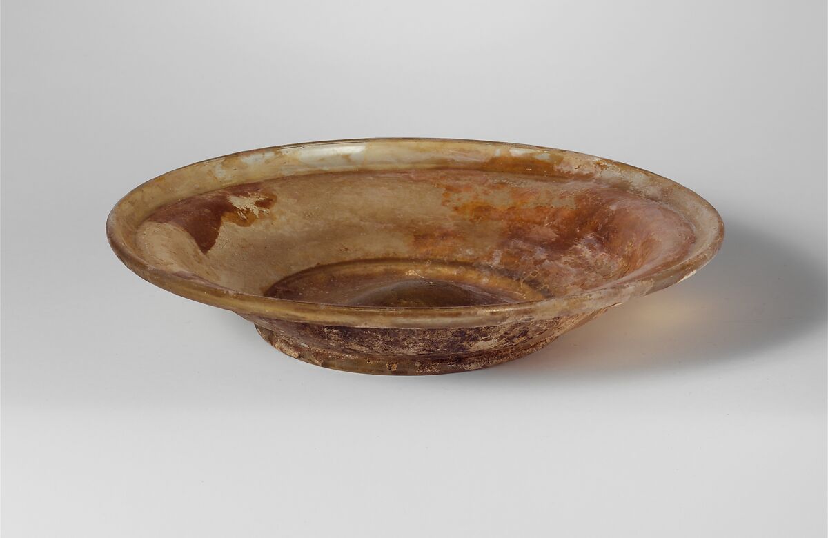 Glass dish, Glass, Roman 