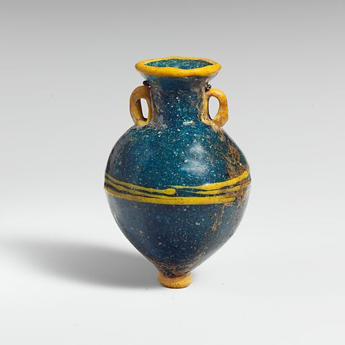 Glass amphoriskos (perfume bottle) | Greek | Hellenistic | The ...