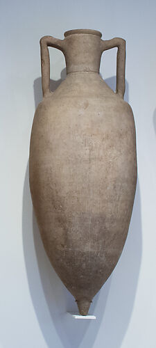 Terracotta transport amphora