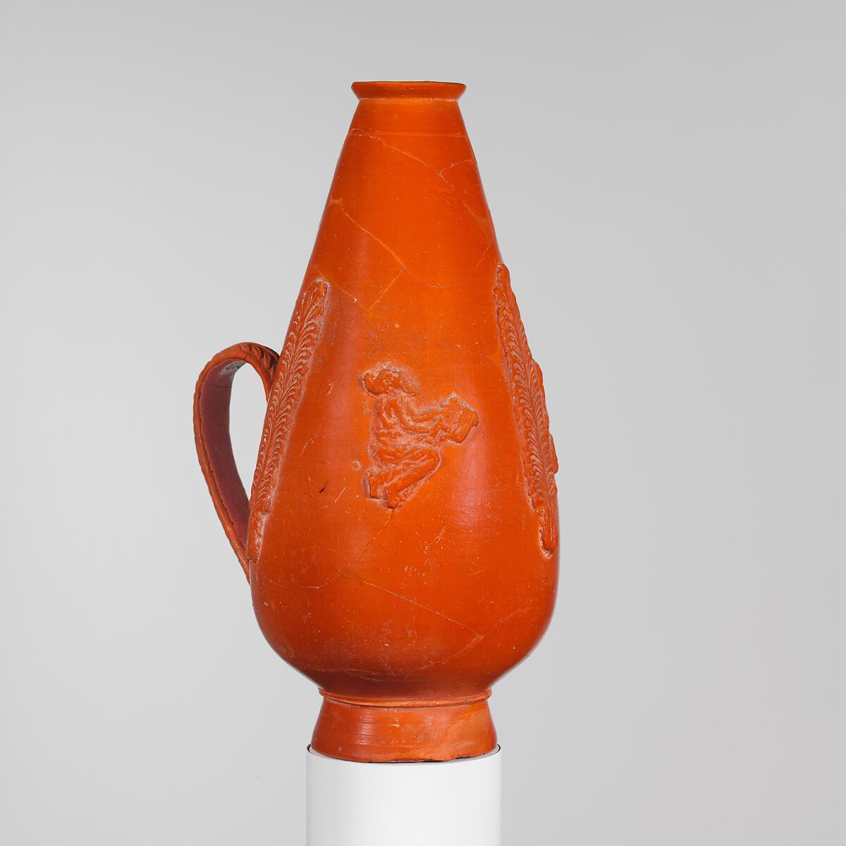 Terracotta jug, Terracotta, Roman 