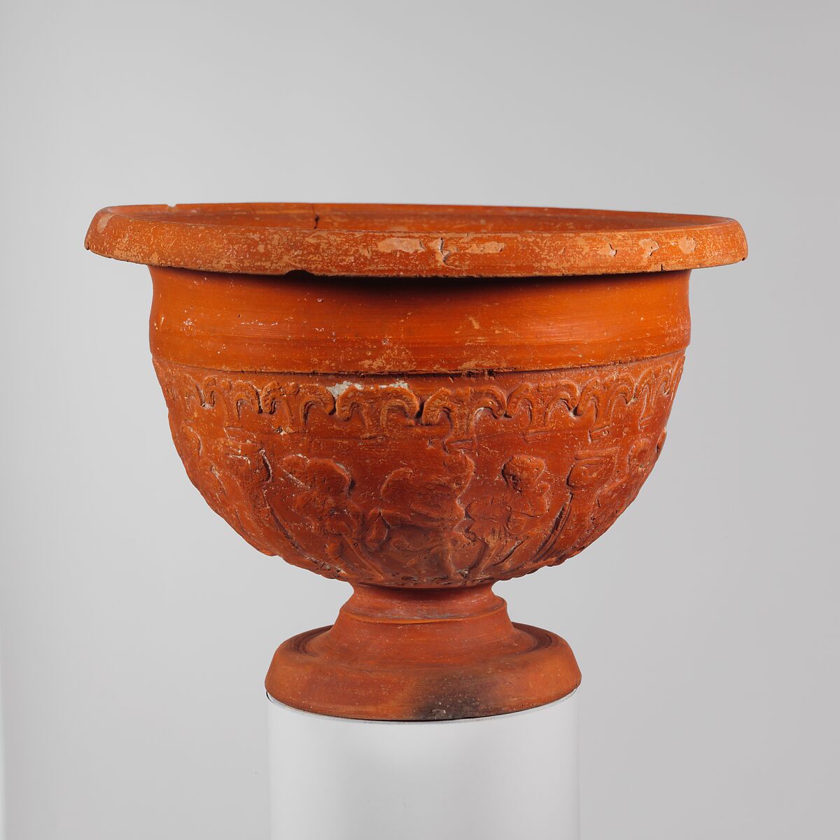 Terracotta bowl, Terracotta, Roman, Cypriot 