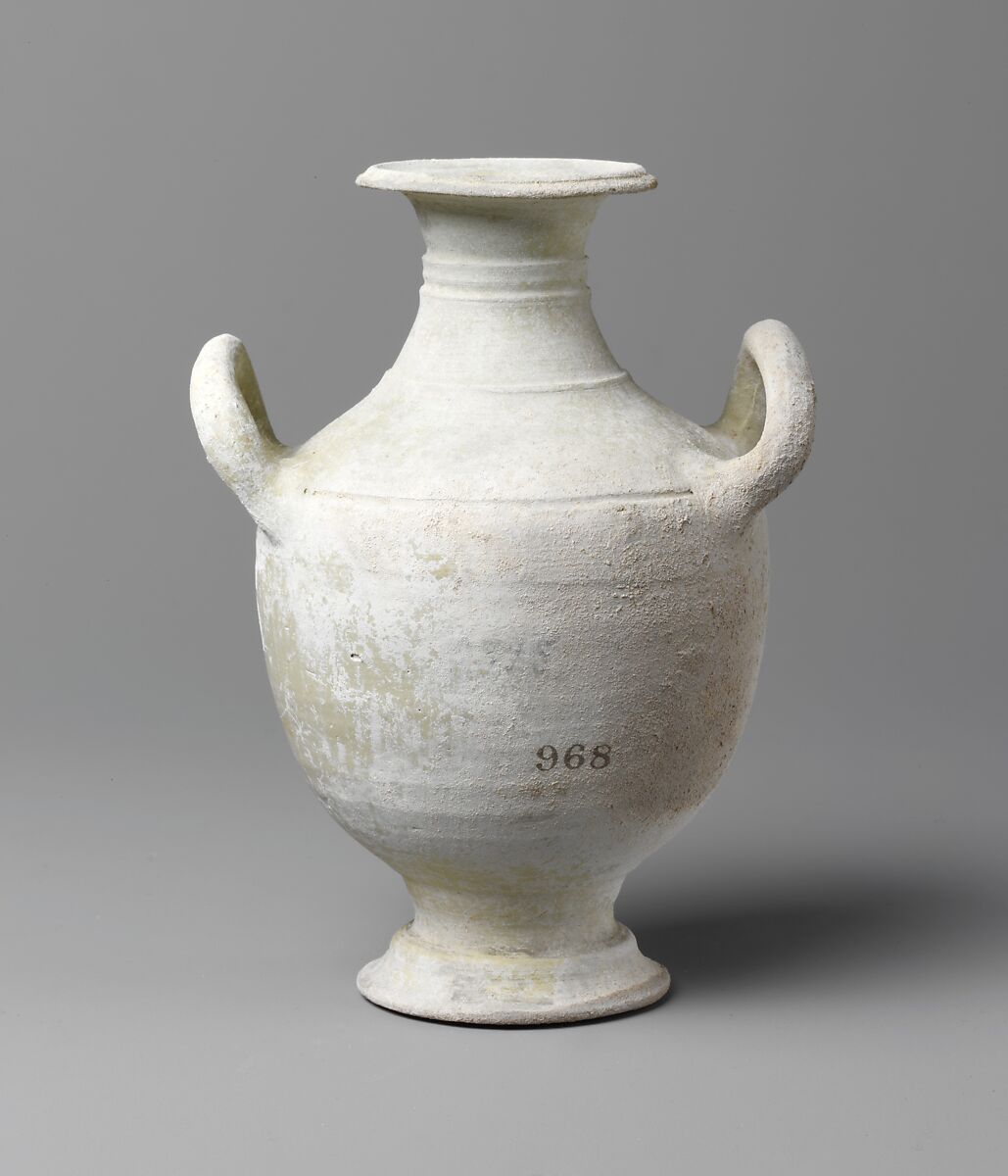 Terracotta amphora, Terracotta, Greek, Cypriot 