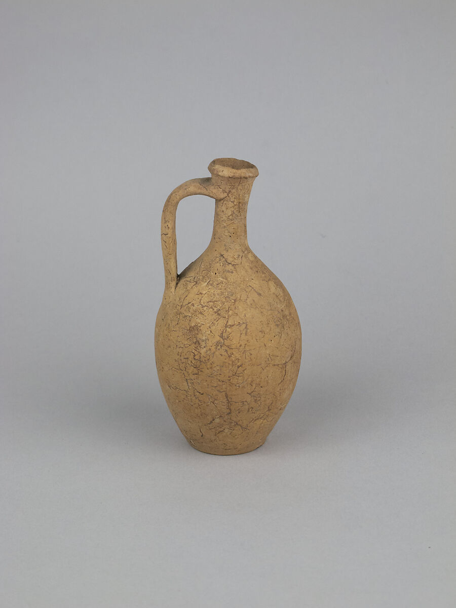 Jug, miniature, Terracotta, Cypriot 