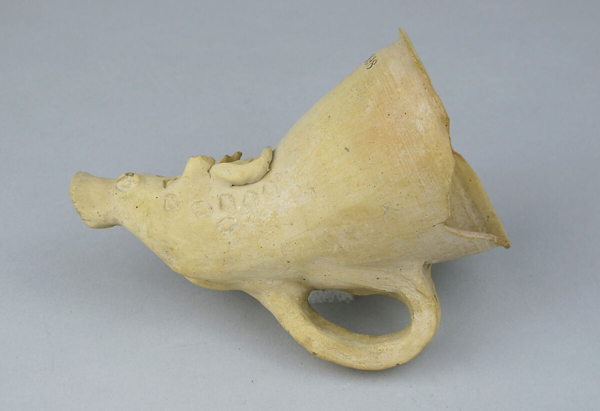 Rhyton, Terracotta, Cypriot 