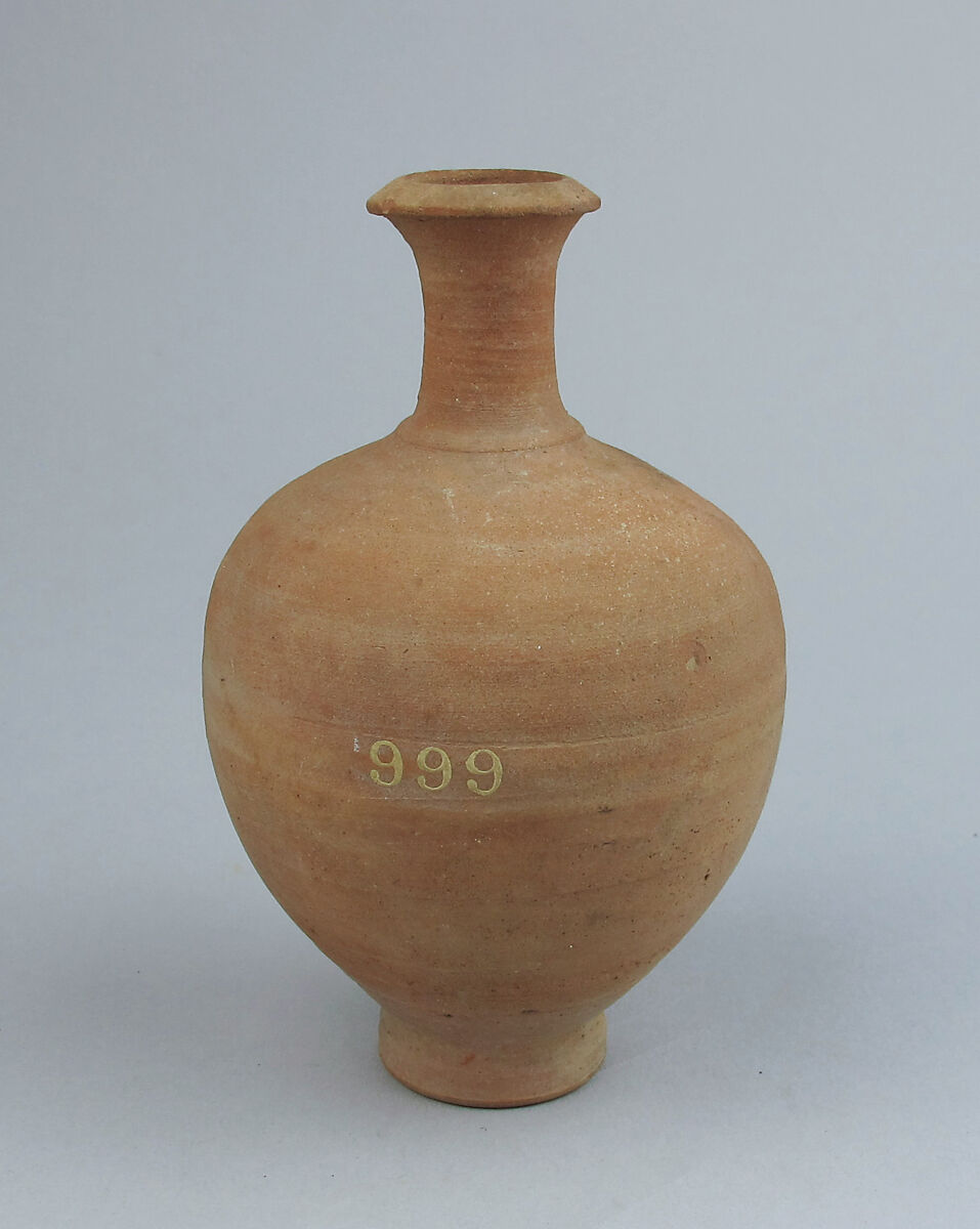 Bottle, Terracotta, Cypriot 