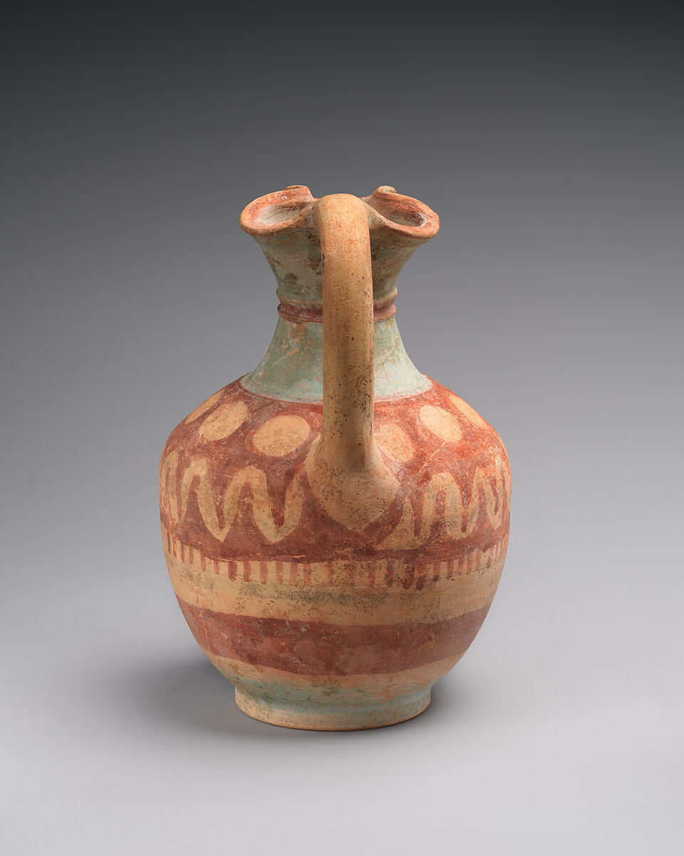 Terracotta jug, Terracotta, Cypriot