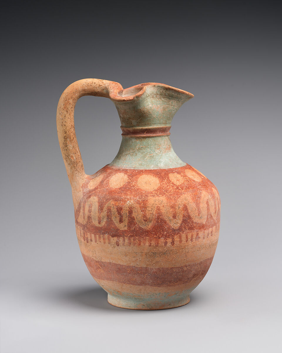 Terracotta jug, Terracotta, Cypriot