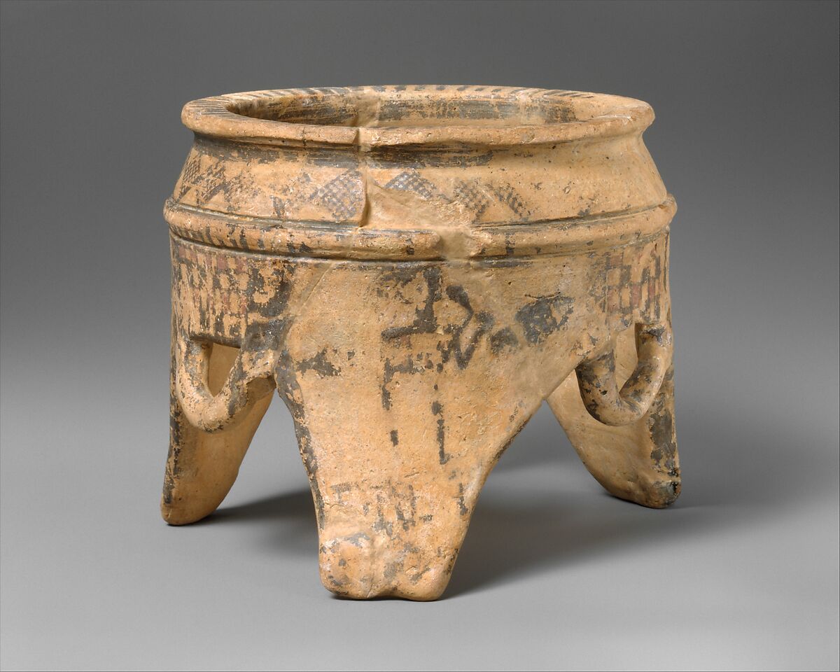 Terracotta tripod, Terracotta, Cypriot