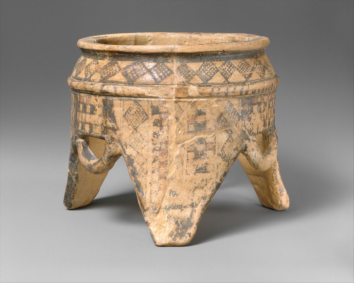 Terracotta tripod, Terracotta, Cypriot