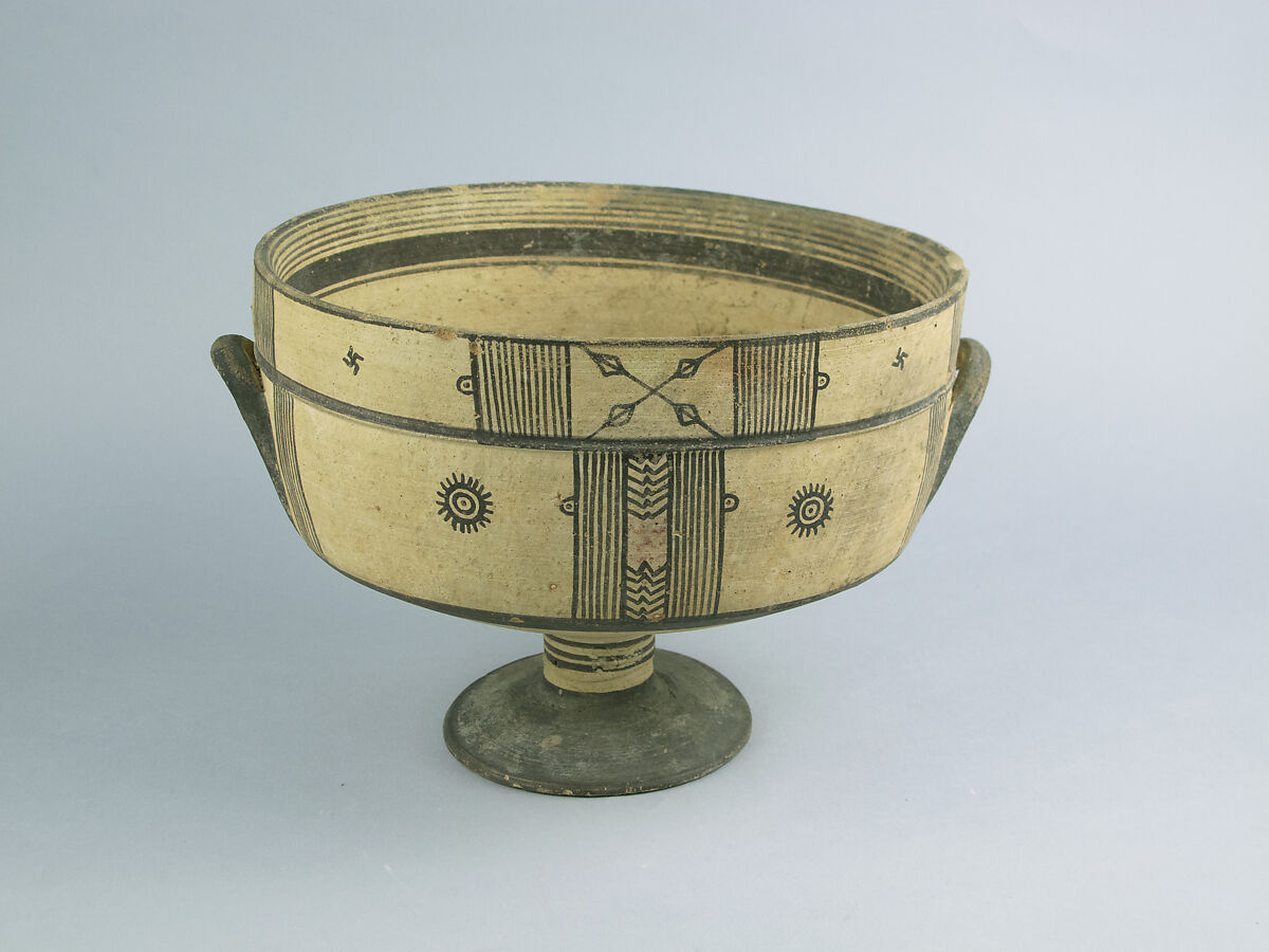 Kylix, Terracotta, Cypriot 