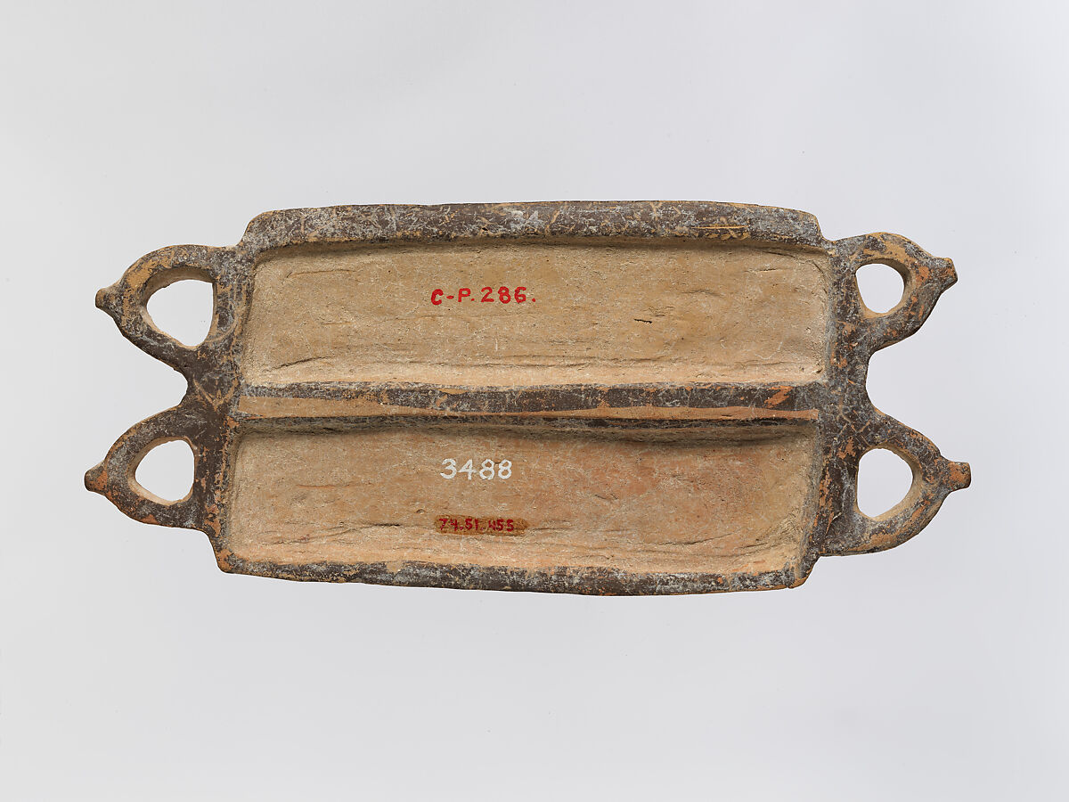 Terracotta tray, Terracotta, Cypriot