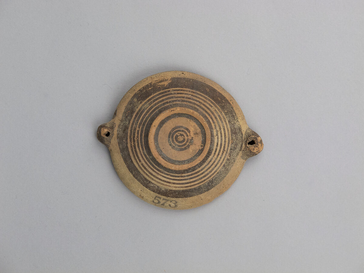 Plate, Terracotta, Cypriot