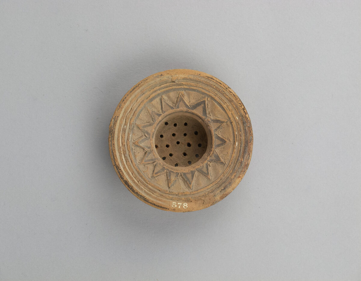 Strainer, Terracotta, Cypriot 