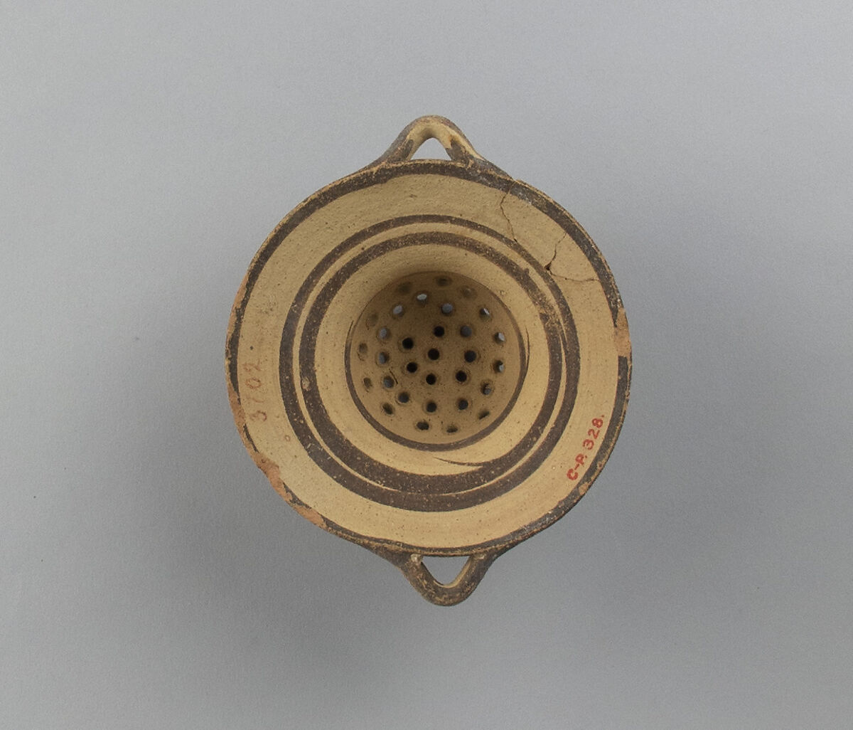 Strainer, Terracotta, Cypriot 