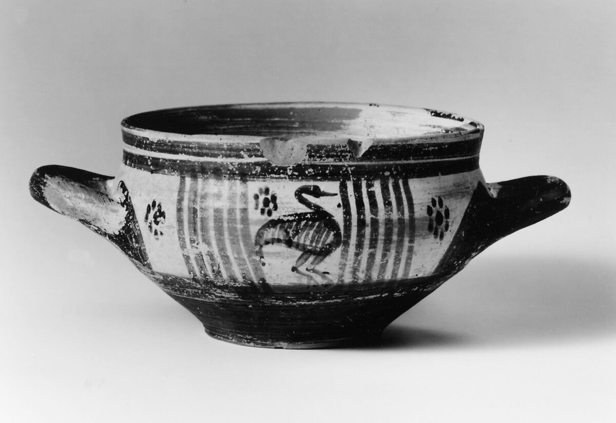 Skyphos, Terracotta, Cypriot