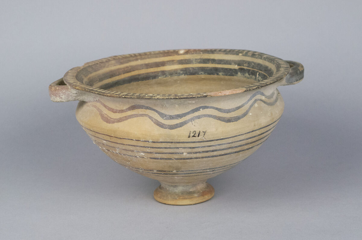 Bowl, Terracotta, Cypriot 