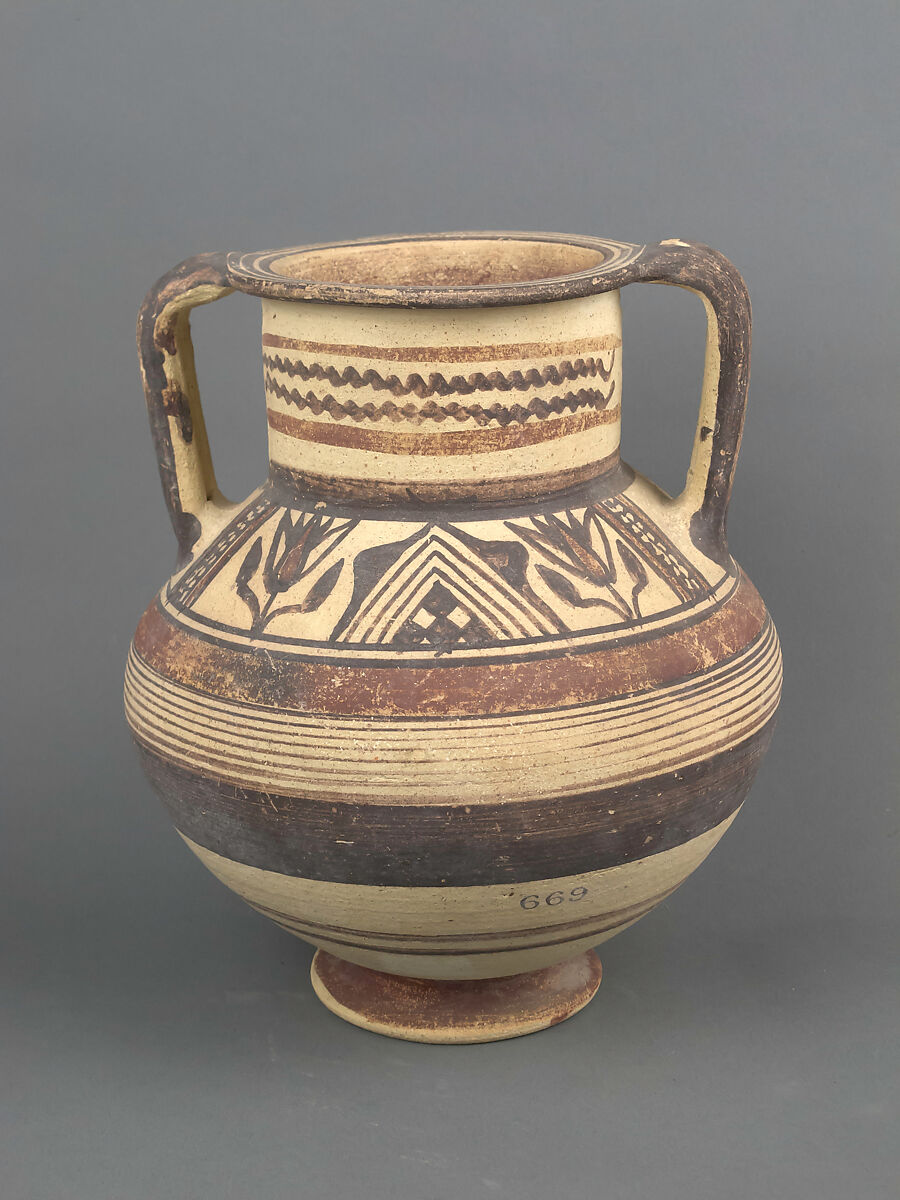 Amphora, Terracotta, Cypriot 