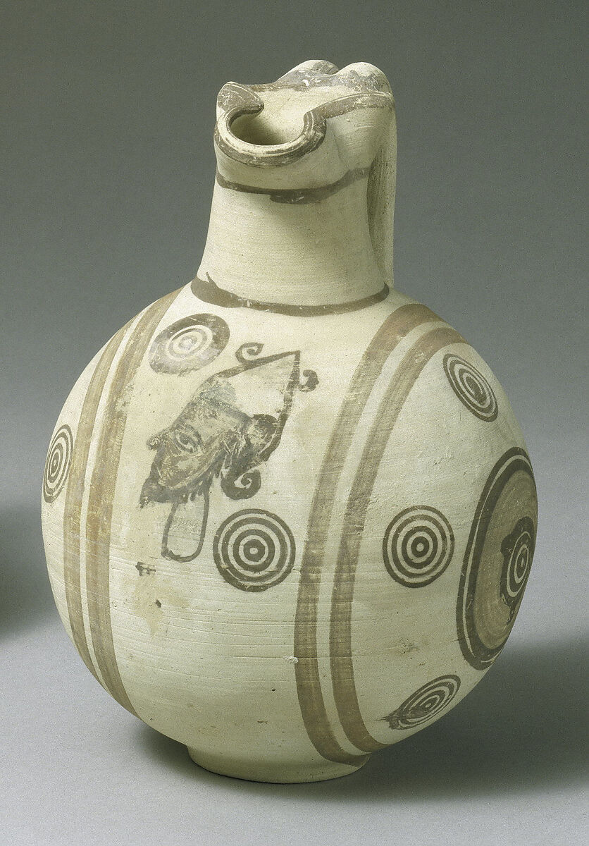 Terracotta jug, Terracotta, Cypriot
