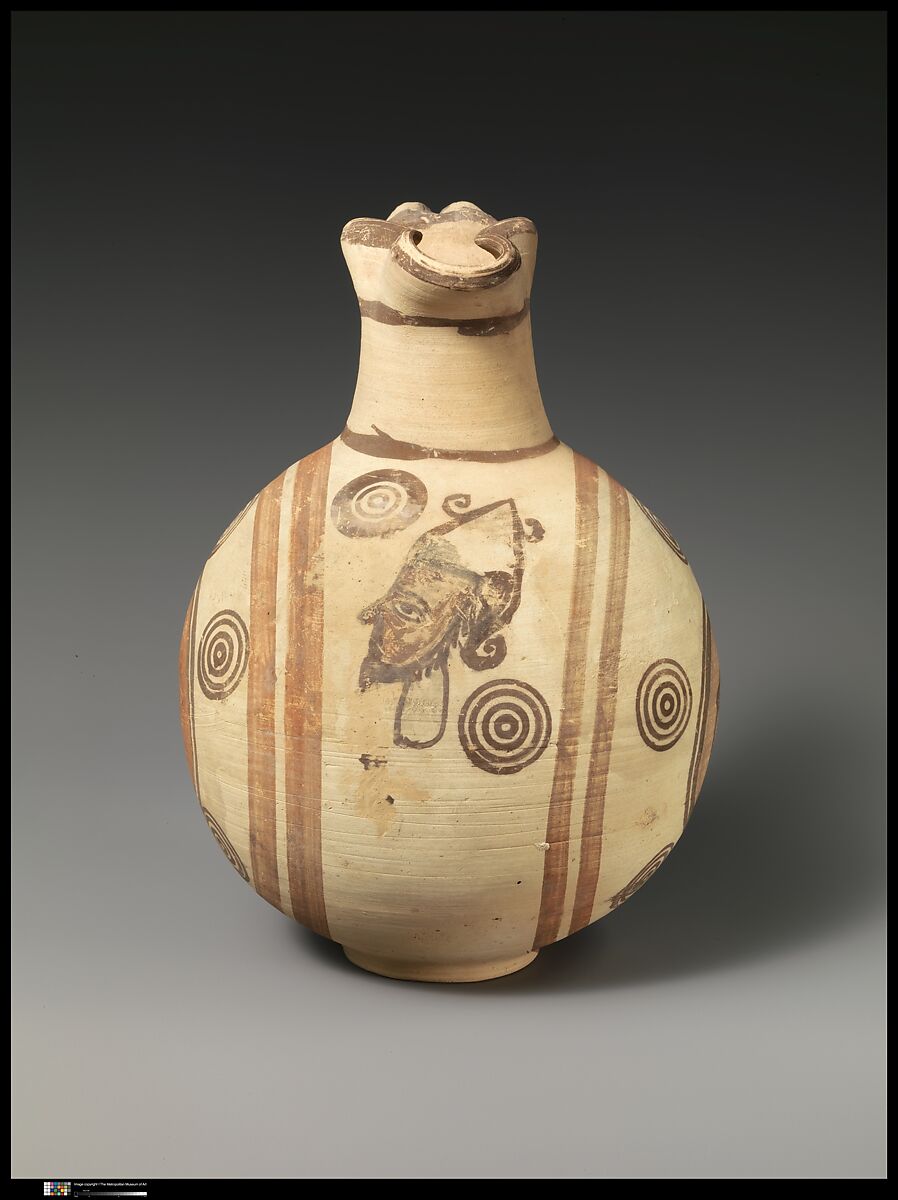 Terracotta jug, Terracotta, Cypriot