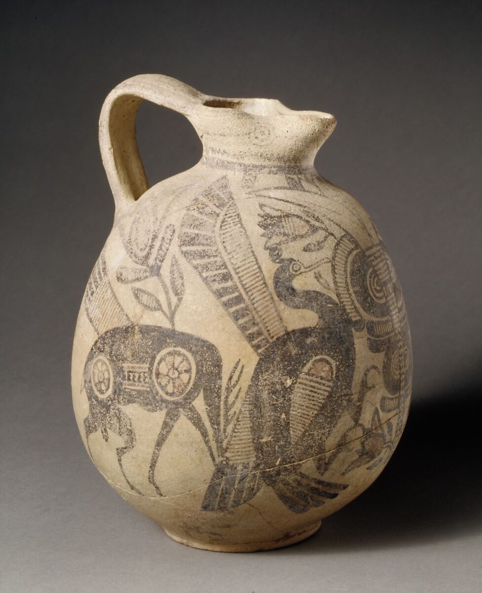 Terracotta jug, Terracotta, Cypriot 