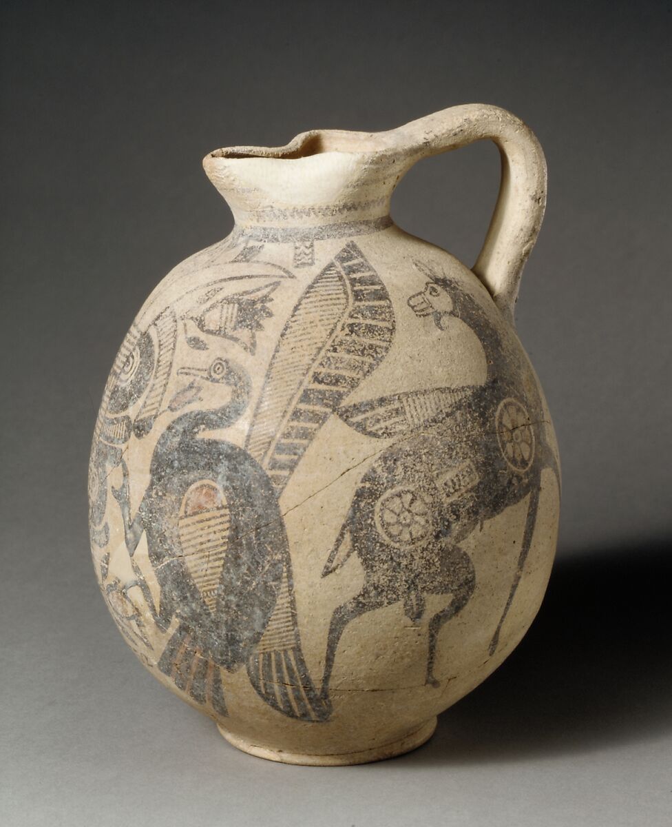 Terracotta jug, Terracotta, Cypriot