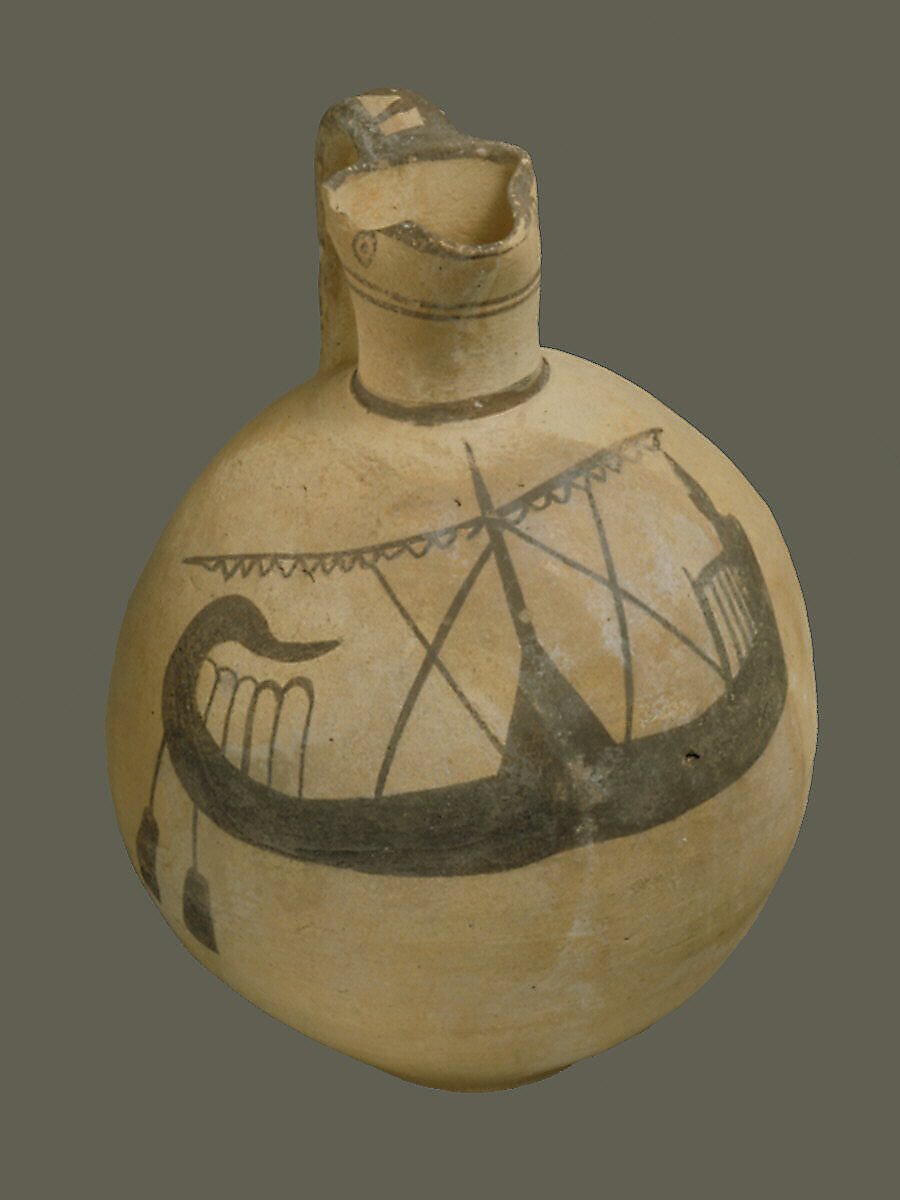 Terracotta jug, Terracotta, Cypriot 