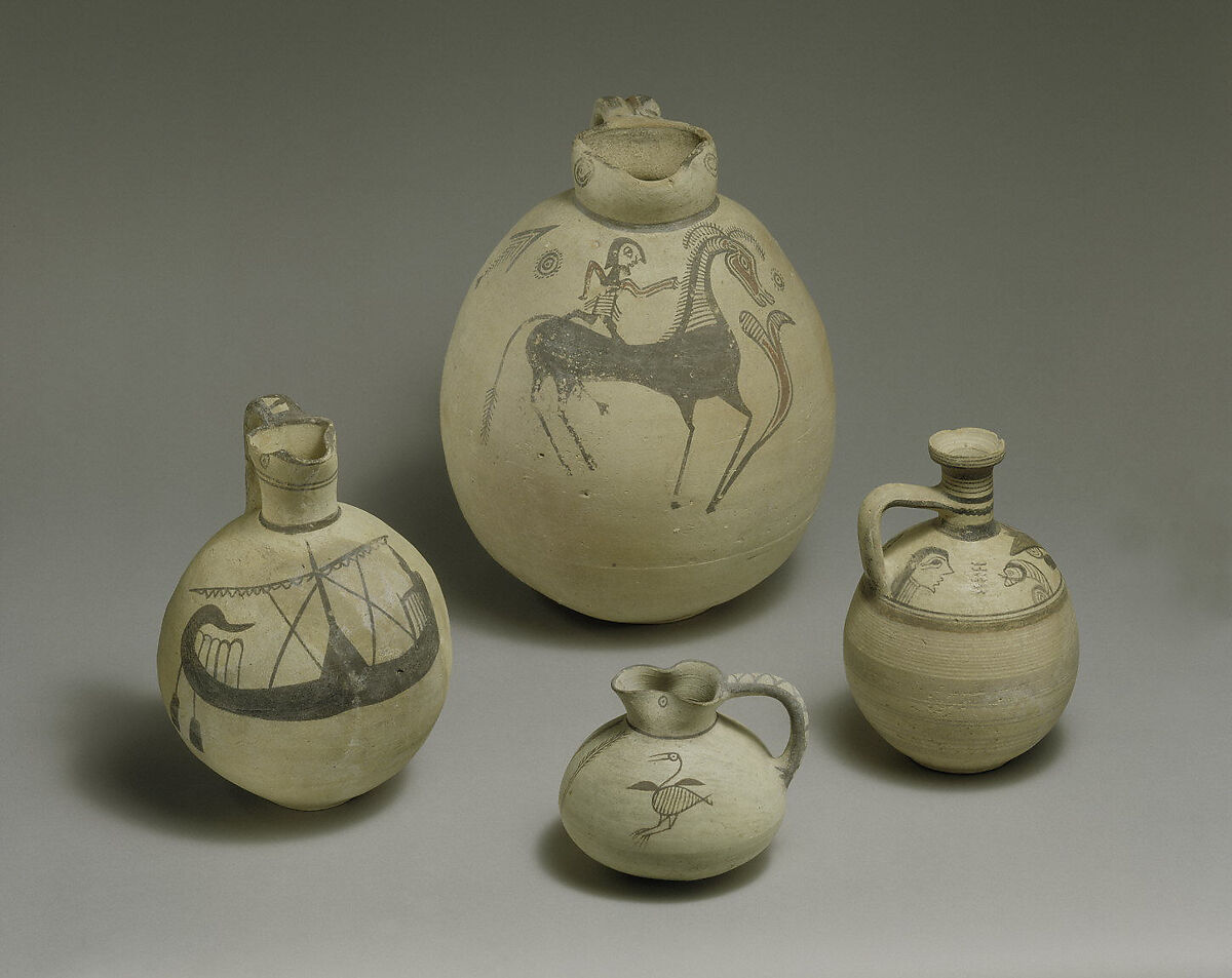 Terracotta jug, Terracotta, Cypriot