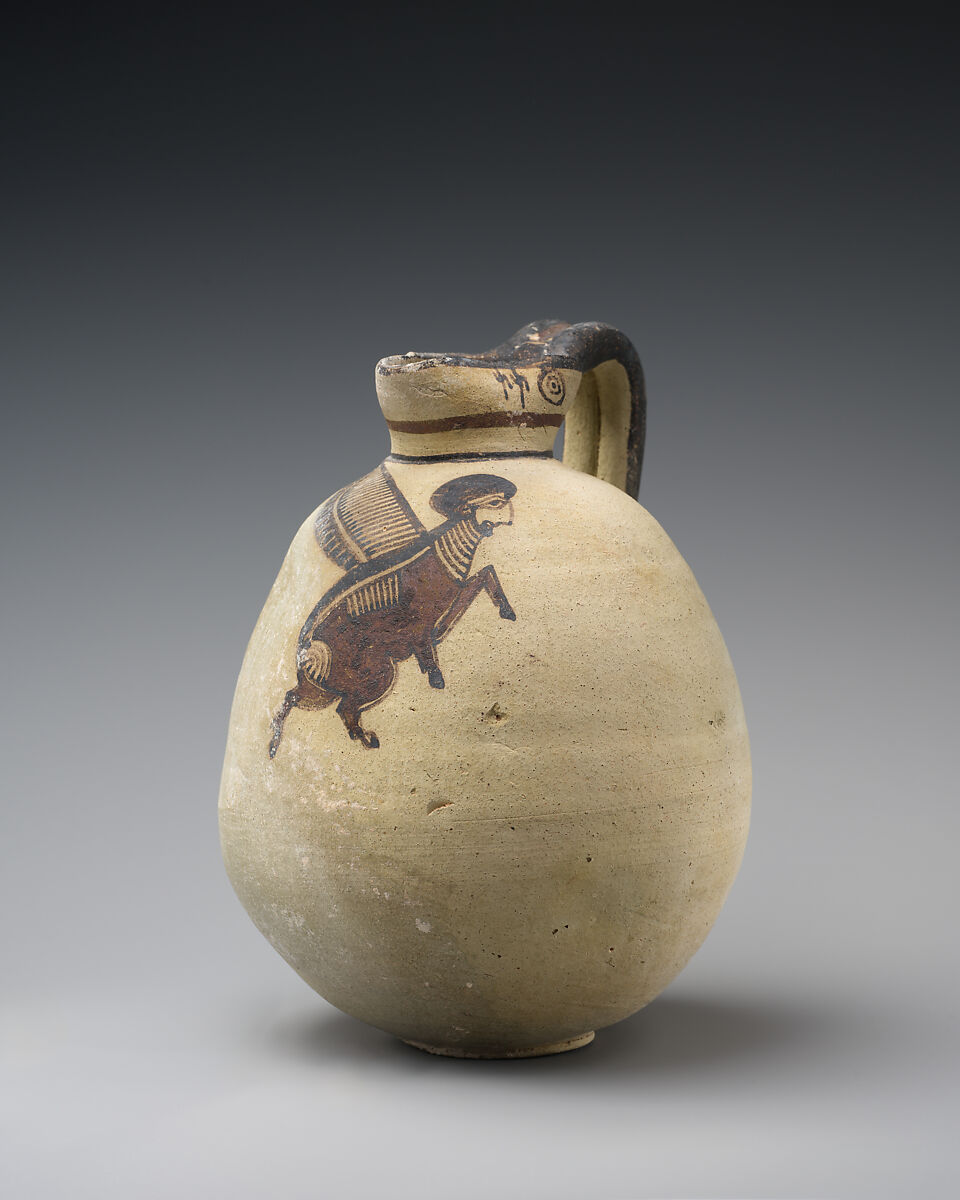 Terracotta jug, Terracotta, Cypriot