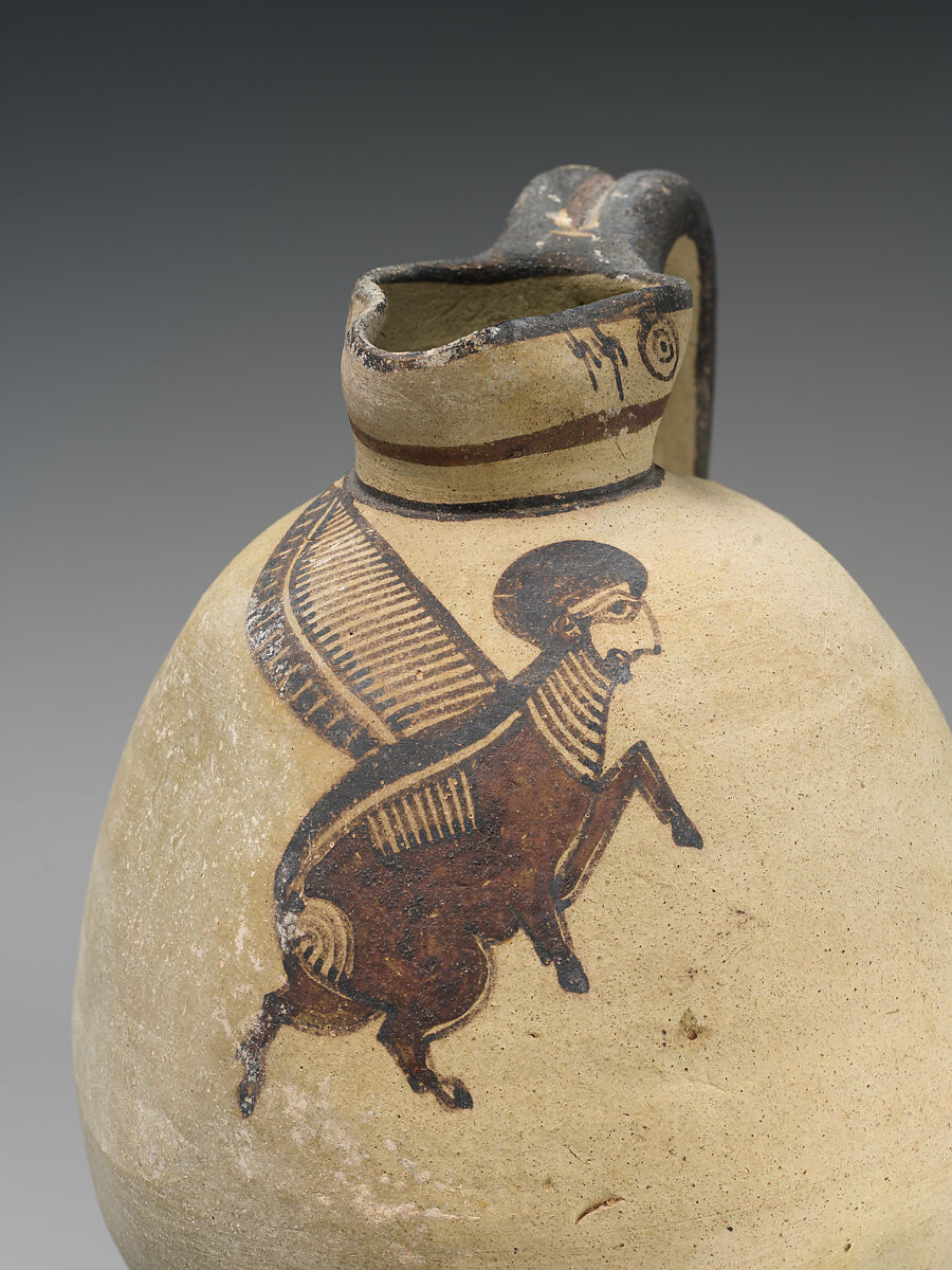 Terracotta jug, Terracotta, Cypriot
