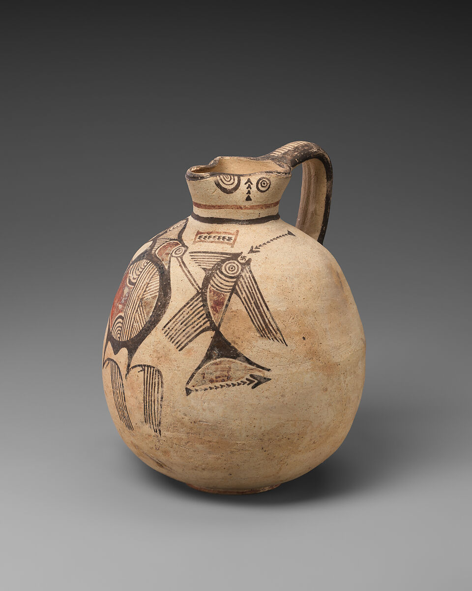 Terracotta jug, Terracotta, Cypriot