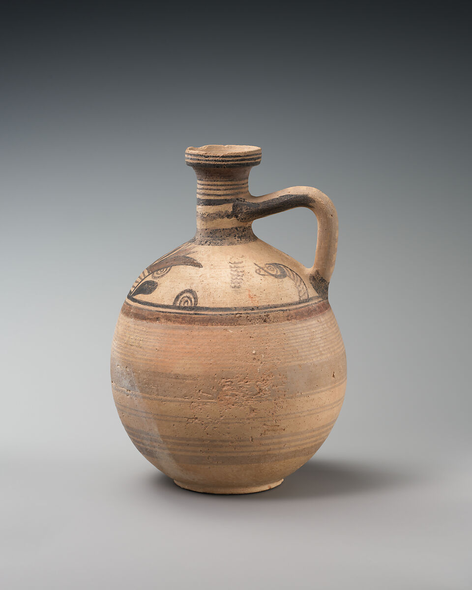 Terracotta jug, Terracotta, Cypriot