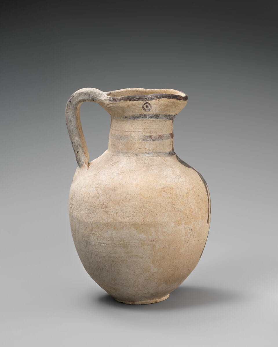 Terracotta jug, Terracotta, Cypriot