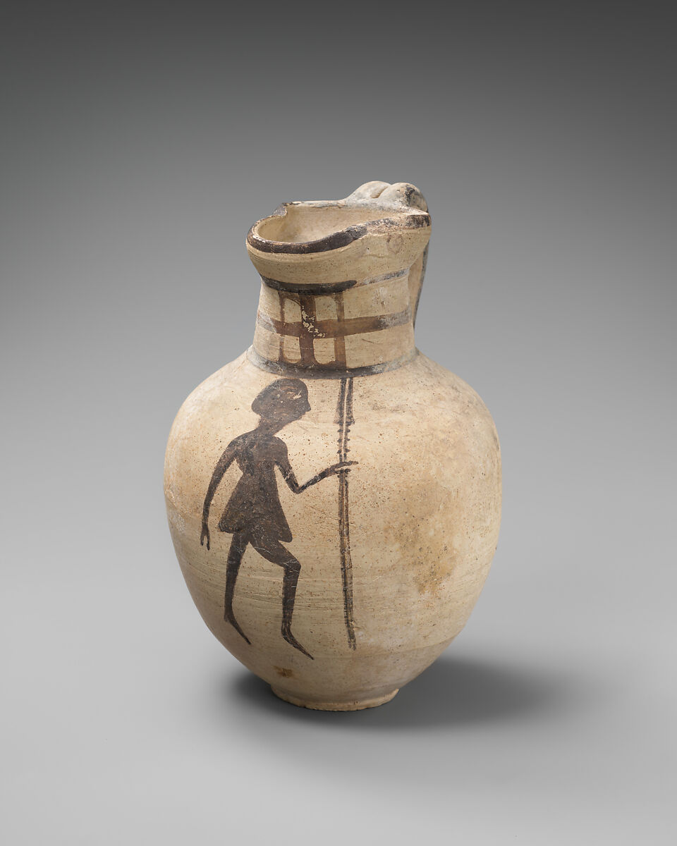Terracotta jug, Terracotta, Cypriot
