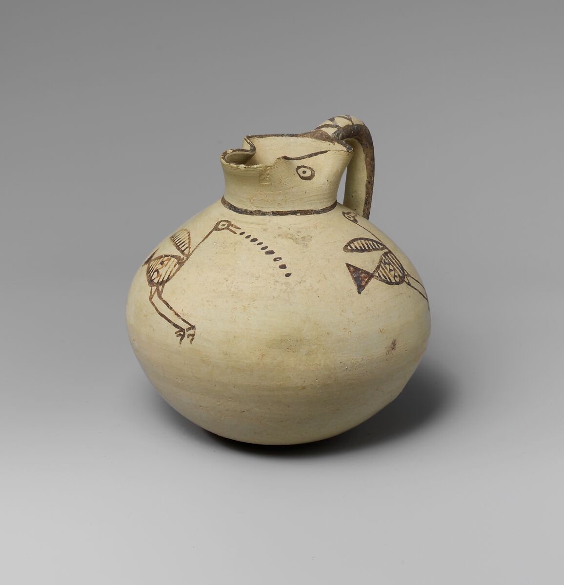 Terracotta jug, Terracotta, Cypriot