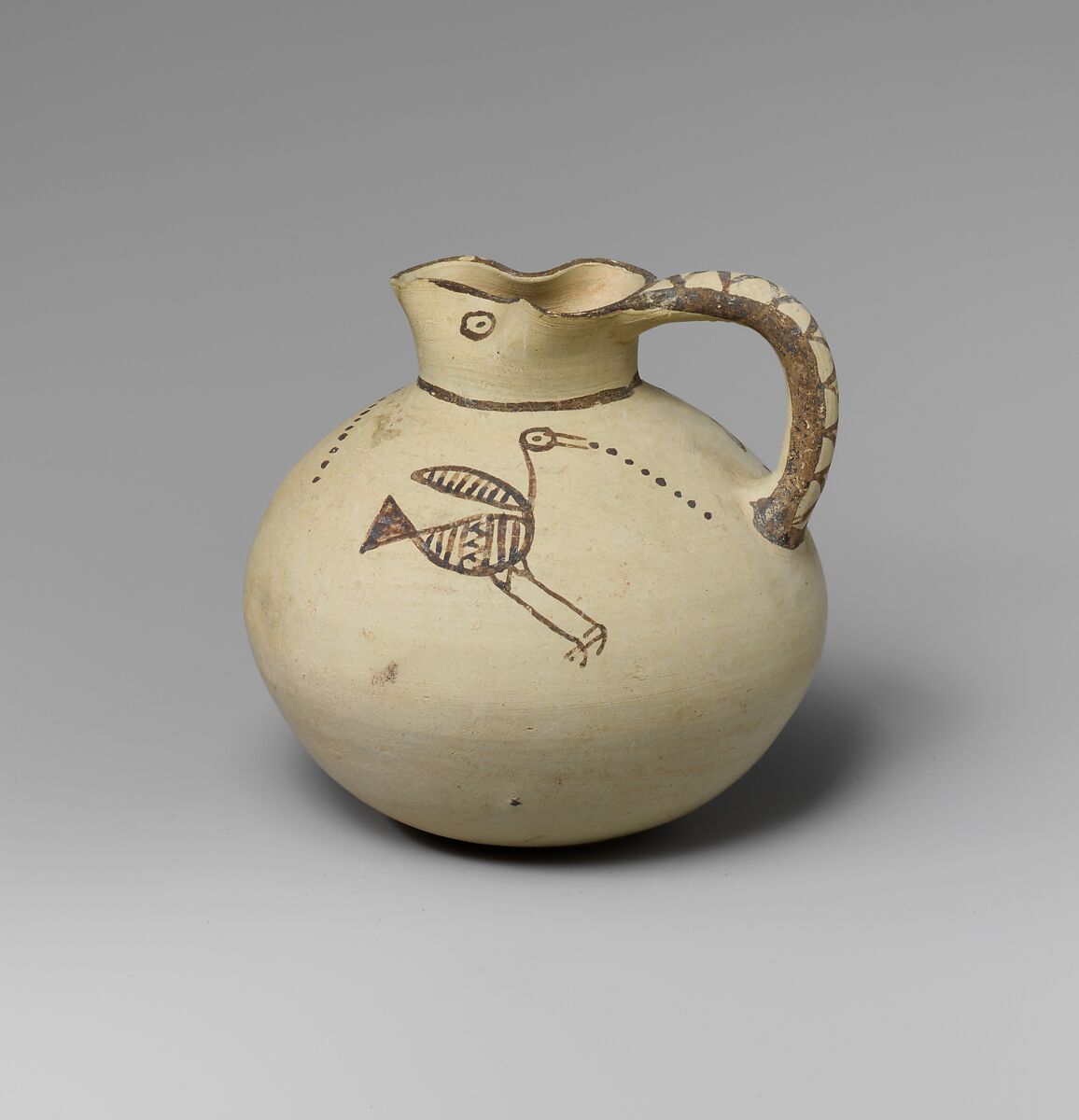 Terracotta jug, Terracotta, Cypriot 