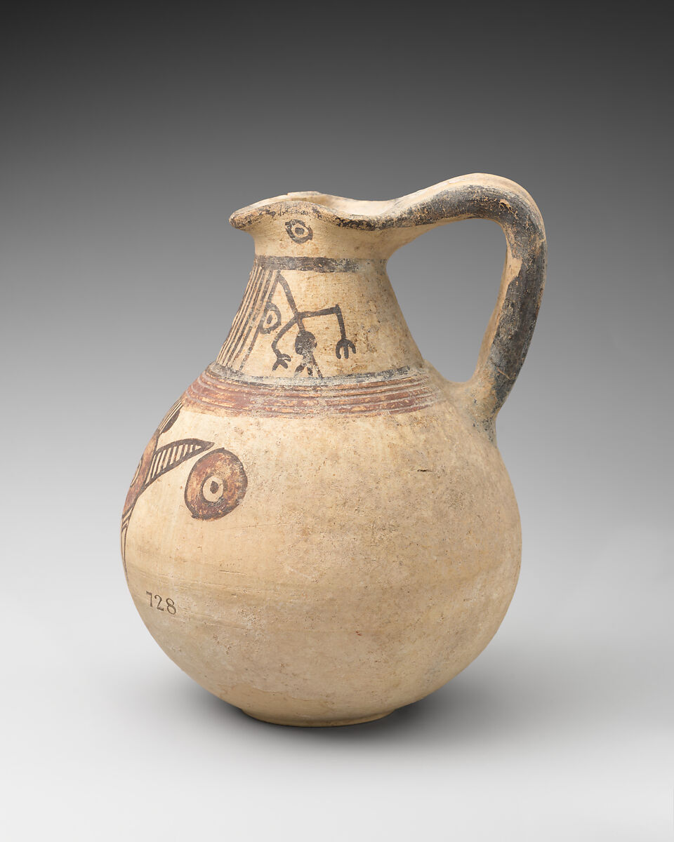 Jug, Terracotta, Cypriot