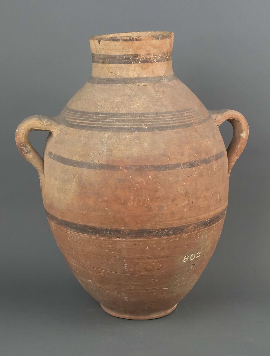 Amphora, Terracotta, Cypriot 