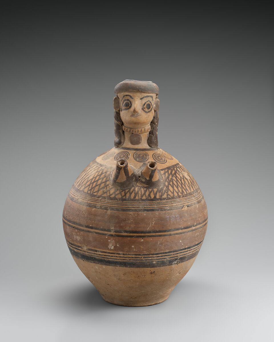 Terracotta jug, Terracotta, Cypriot