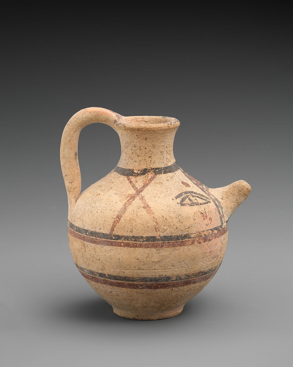 Terracotta juglet, Terracotta, Cypriot