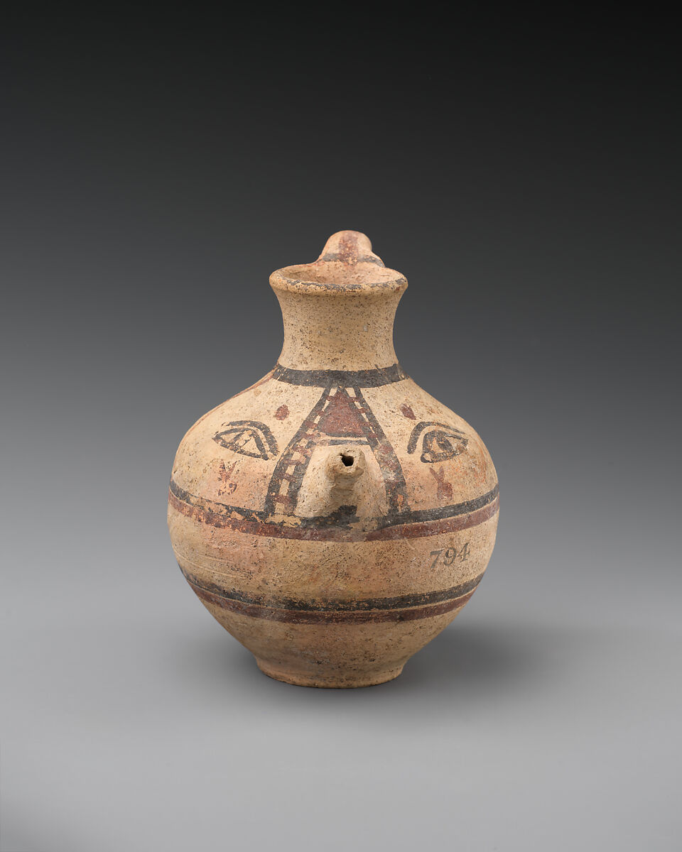 Terracotta juglet, Terracotta, Cypriot