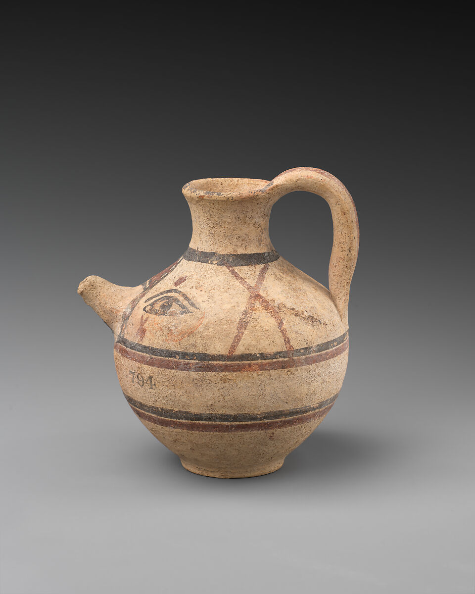 Terracotta juglet, Terracotta, Cypriot