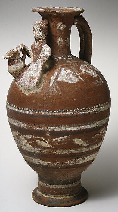 Terracotta jug, Terracotta, Cypriot 